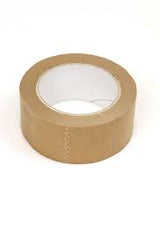 48MMX50MTR (24 roll pack) SELF ADHESIVE BROWN PAPER TAPE (SUPER ECO FRIENDLY)